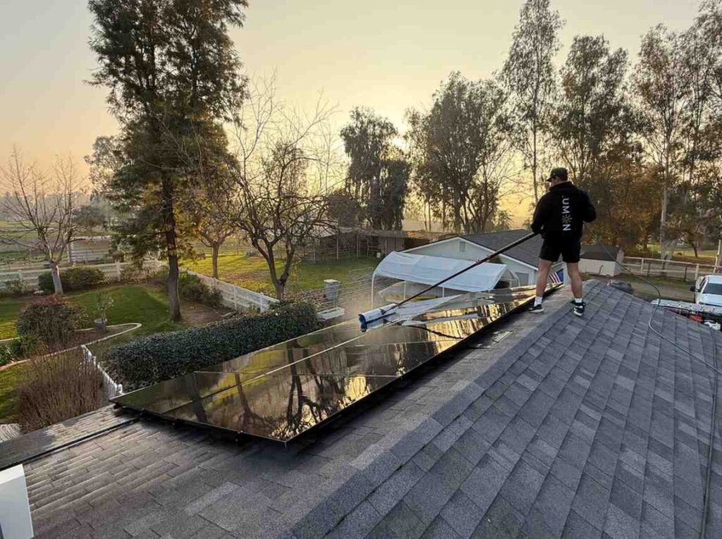 dirty solar panels efficiency