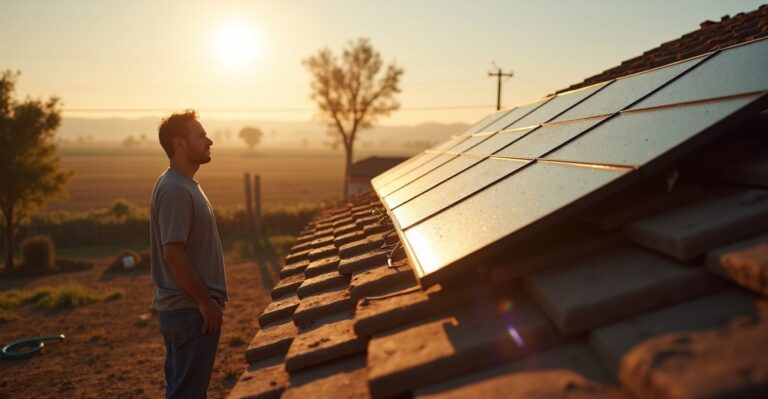 does rain clean solar panels