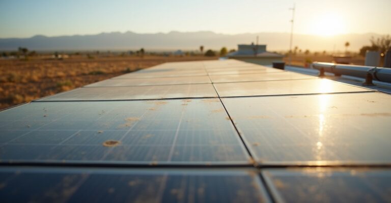 why do solar panels get dirty